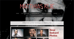 Desktop Screenshot of matthiasklie.de